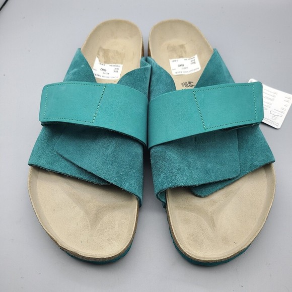 Birkenstock Kyoto Mens Slide Sandals teal comfort sz US 13 /EUR 46 main image 6